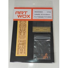 1/700 SMS Emden Wooden Deck and Mask for Flyhawk FH1306S
