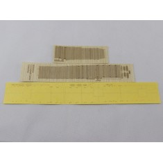 1/700 US Aircraft Carrier Enterprise Wooden Deck with Masking for Tamiya 77514