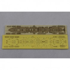 1/700 The Imperial Chinese Navy Chin Yuan 1894 Wooden Deck and Masks For S-Model PS700005