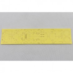 1/700 USS Indiana BB-58 1944 Deck Masks For VEE Hobby 57006