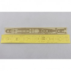 1/700 HMS Cornwall Wooden Deck and Masks For Trumpeter 06734