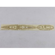 1/700 SMS Lutzow 1916 Wooden Deck for Snowman kit #SP7036