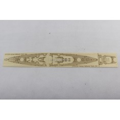 1/700 German Battleship Tirpitz 1942 Wooden Deck for Flyhawk FH1133