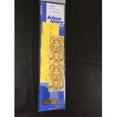 Q Ship Fuso(31) Wooden Deck w/Masking Sheet & Planking Masking PE  for Fujimi kit #422411
