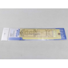 Royal Mail Ship Titanic Wooden Deck, Masking sheet, Planking Masking PE for Meng #MOE-001