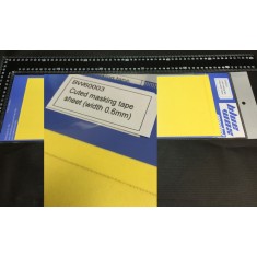 Cuted Masking Tape Sheet (width 0.6mm) 