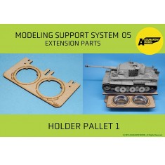 Modelling Support System Vol.05 - Holder Pallet #1 (2pcs)