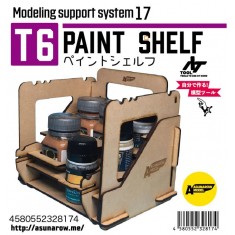 Paint Shelf T6 for Wilder, AK Pigment Bottles etc.