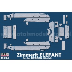 1/35 Zimmerit for SdKfz.184 Elefant (for DRAGON #6126)