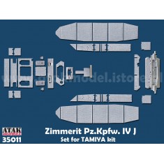 1/35 Zimmerit for SdKfz.162/1 Panzer IV H (for Tamiya kit)