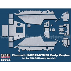 1/35 Zimmerit for SdKfz.173 Jagdpanther (for Revell/DRAGON kit)