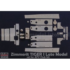 1/35 Zimmerit for Tiger I Ausf.E[Latest Model](for AFV Club kit)