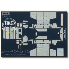 1/35 Zimmerit for Stug III G (Type MIAG) (for DRAGON 6365/6320)