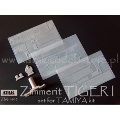 1/16 Zimmerit Tiger I for Tamiya kit