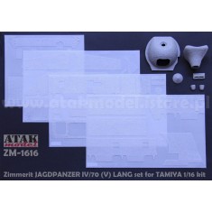 1/16 Jagdpanzer IV/70 Zimmerit set for Tamiya kits