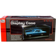 1/43 Acrylic Display Case (Interchangeable Inserts) Black Base
