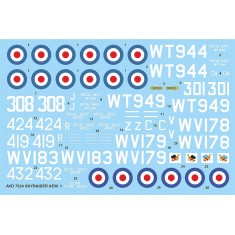 Decals for 1/72 Skyraider AEW. 1 in FAA Colours