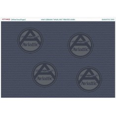 Decals for 1/144 WWi German "Naval Hex" Printed Linen (White Decal Paper)