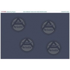 Decals for 1/144 WWi German "Naval Hex" Hand Painted Linen (White Decal Paper)