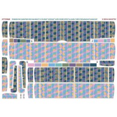 1/32 Fokker DVII (Alb/Oaw) 5 Colour Lozenge w/Faded & Linen Tapes for Wingnut Wings