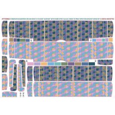 1/32 Fokker DVII (Alb/Oaw) 5 Colour Lozenge w/Faded Effect & Lilac Tape for Wingnut Wings