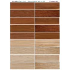 Decals for 1/32 "Walnut" Woodgrain (Dark & Light, Clear Decal Paper)