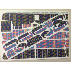 1/32 Roland Dvib 5 Colour Lozenge w/Factory Fresh Effect & Linen Tapes for Wingnut Wings
