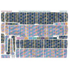 1/32 Fokker DVii (Albatros Or Oaw Built) 5 Colour "Lozenge" w/Linen Rib Tapes