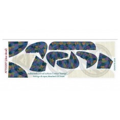 1/32 (Clear Decal) Halberstadt Cl.ii Tail Surfaces 5 Colour Alt. Palette Lozenge