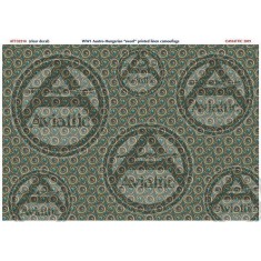 1/32 (Clear Decal) WWi Austro-Hungarian "Sworl" Printed Linen Camouflage