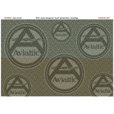 1/48 Austro-Hungarian "Sworl" Printed Linen Camouflage Decals
