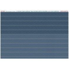 Decals for 1/72 Upper & Lower Flying Surfaces 5 Colour "Night Lozenge" Joined Ver.