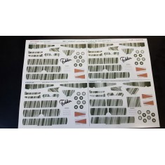 Decals for 1/72 WWi Fokker Dr.i "Streaked" Camouflage (3pcs) & F.i (1pc)