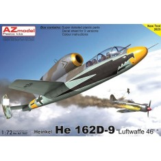 1/72 Heinkel He 162D-9 ''Luftwaffe 46'' Jet Fighter