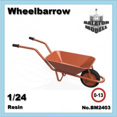 1/24 Wheelbarrow (Length: 7cm)