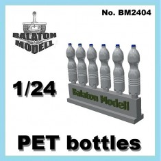 1/24 1.5L PET Bottles (6pcs, Height: 1.5cm)
