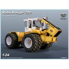 1/24 Raba-Steiger 250 Heavy Tractor Twin Wheels (Length: 26cm)