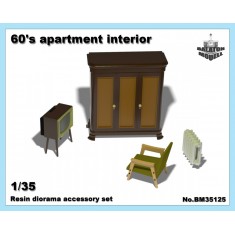 1/35 60s Apartment Interior
