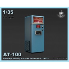 1/35 AT-100 Russian Beverage Vending Machine 1970s (x3)