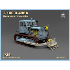 1/35 T-100/D-496A Stump Remover Machine