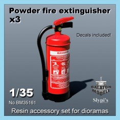 1/35 Powder Fire Extinguisher (3pcs)