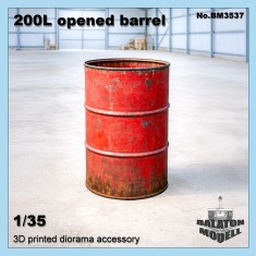 1/35 200L Opened Barrel