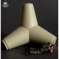 1/35 Tetrapod Roadblock (Height: 10cm, 1pc)