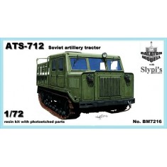 1/72 ATS-712 Artillery Tractor Resin kit (Length: 8cm)
