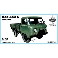 1/72 Uaz-452 D Light Truck Resin kit (Length: 6cm)