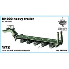 1/72 M1000 Trailer for M1070 kit (Length: 20cm)