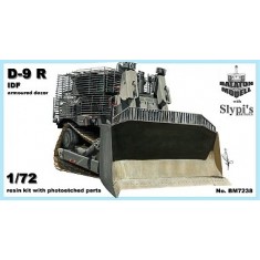 1/72 IDF D-9 R Armoured Dozer Resin kit (Length: 11cm)