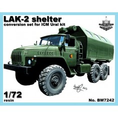 1/72 Lak-2 Shelter for ICM Ural-375/4320 kit