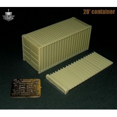 1/72 20' Container (Length: 8.5cm)