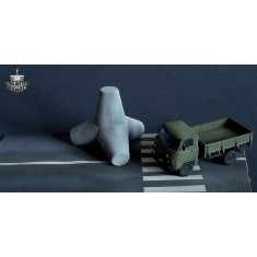 1/72 Tetrapod Roadblock (Height: 5cm, 2pcs)